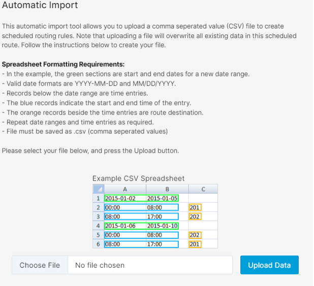 Automatic Import