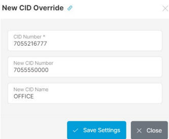 New CID Override