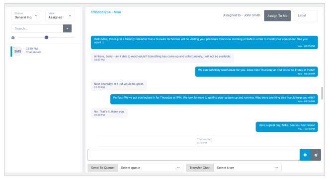 Webchat Portal