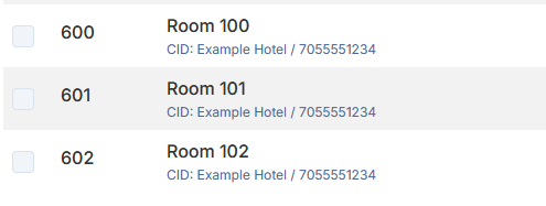 Hospitality Extensions