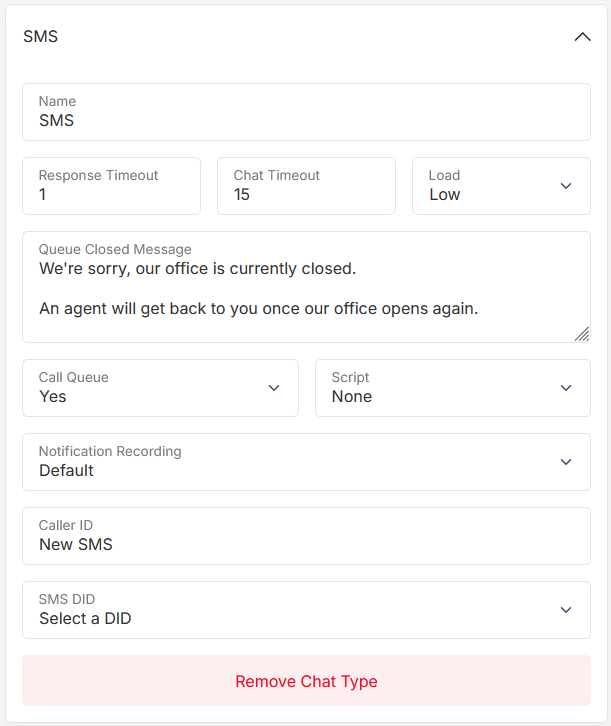 Multichannel Queuing Options